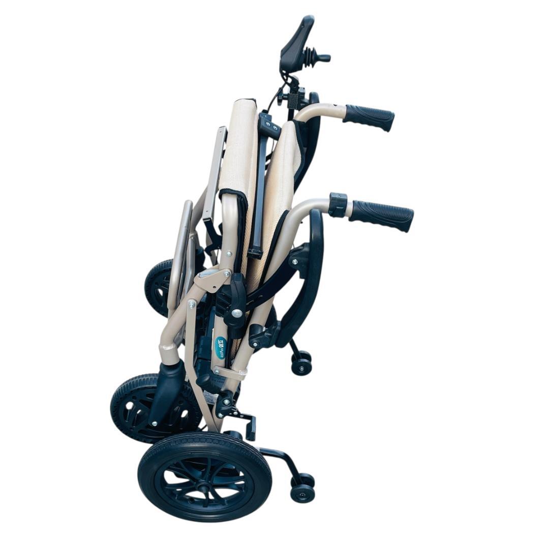 電動車いす　HBLD2-B　充電式　バッテリー2個付き　2022年製　折りたたみ