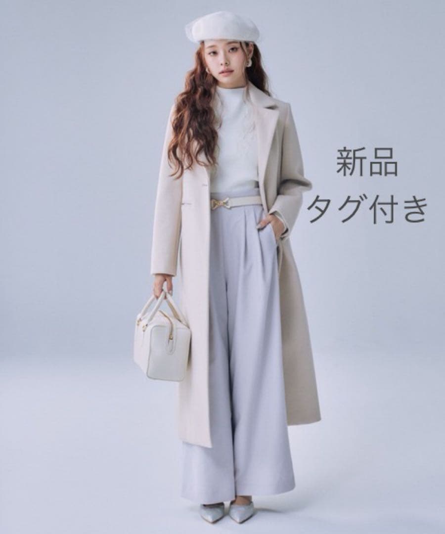 新品タグ付きEIMY ISTOIRE エイミーイストワール　ロングスリムコート