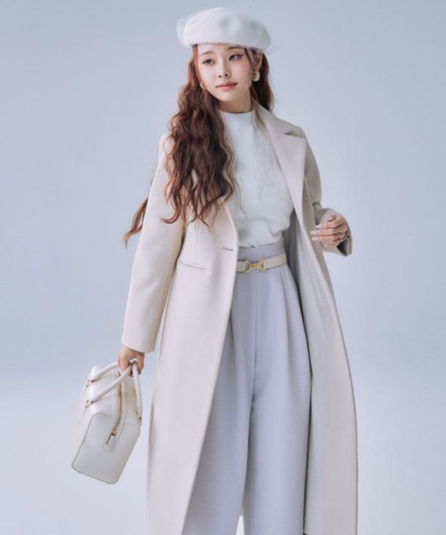 新品タグ付きEIMY ISTOIRE エイミーイストワール　ロングスリムコート