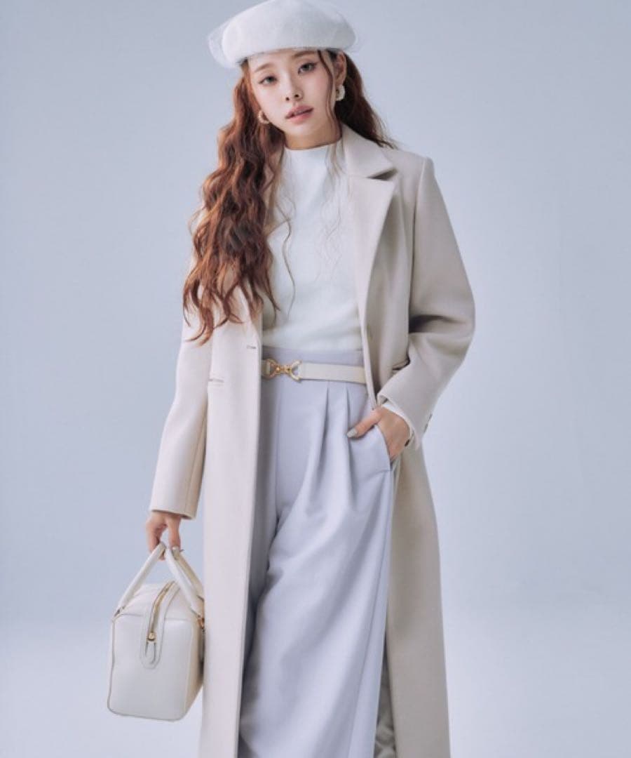 新品タグ付きEIMY ISTOIRE エイミーイストワール　ロングスリムコート