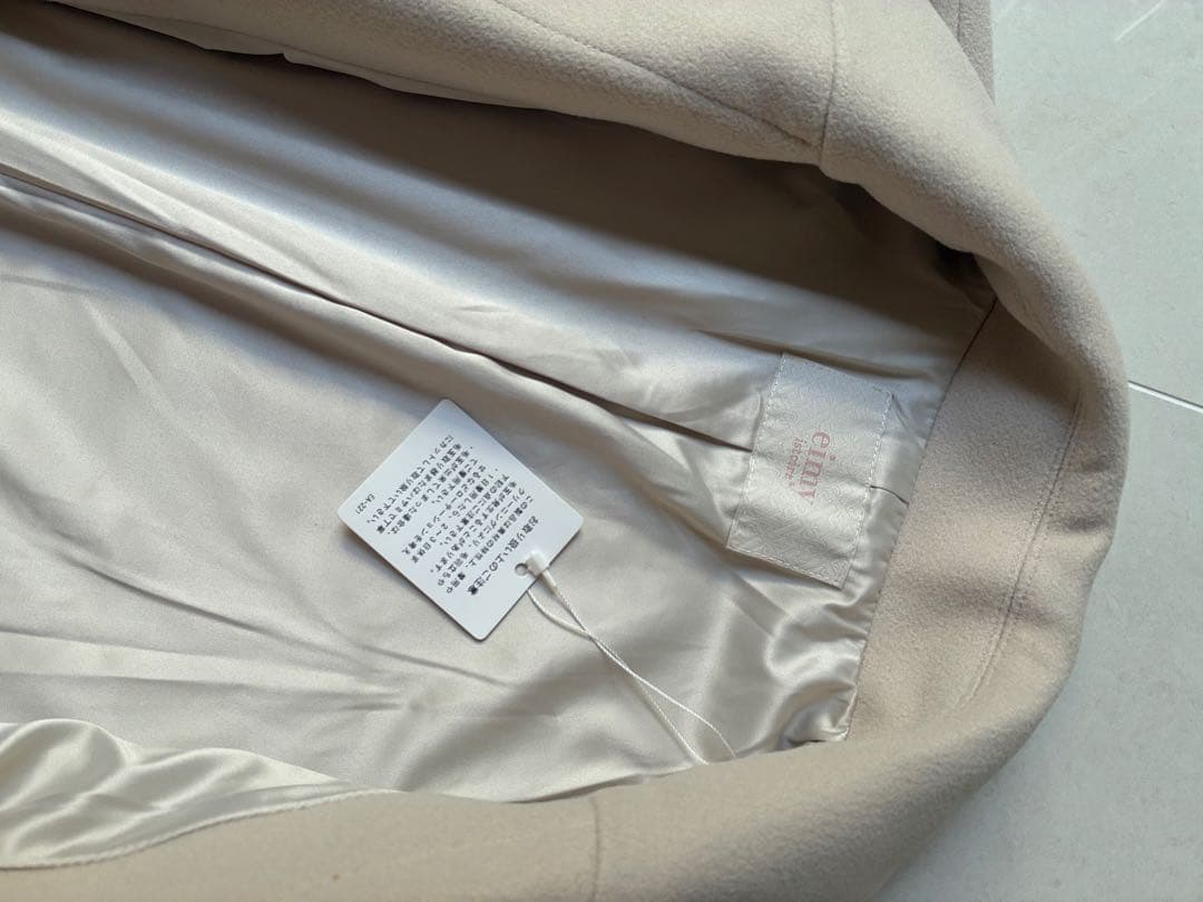 新品タグ付きEIMY ISTOIRE エイミーイストワール　ロングスリムコート