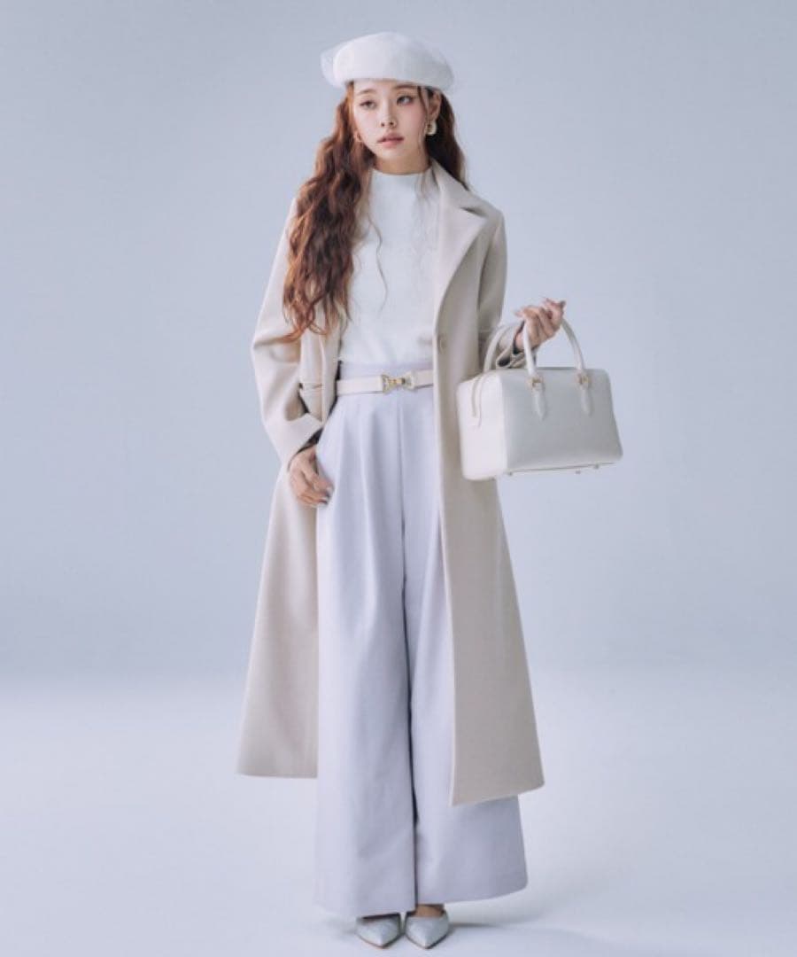 新品タグ付きEIMY ISTOIRE エイミーイストワール　ロングスリムコート