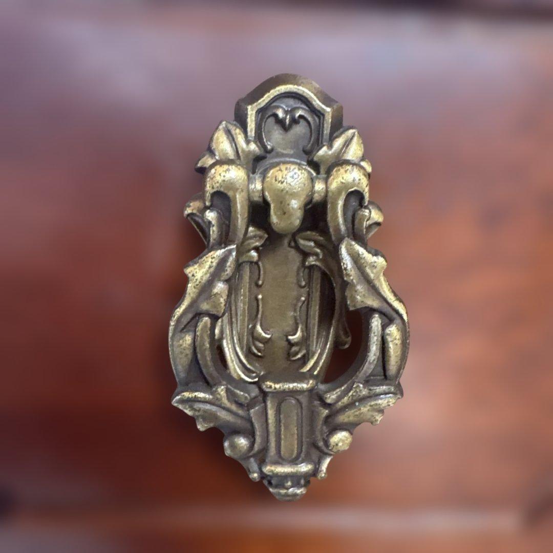 (37) AYANO CRAFT 綾野製作所 木製 キャビネット 電話台 レトロ