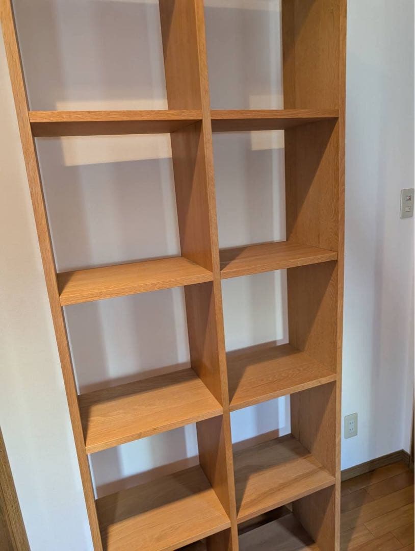 ■送料込■無印良品 Muji オーク スタッキングシェルフ 木製家具 棚