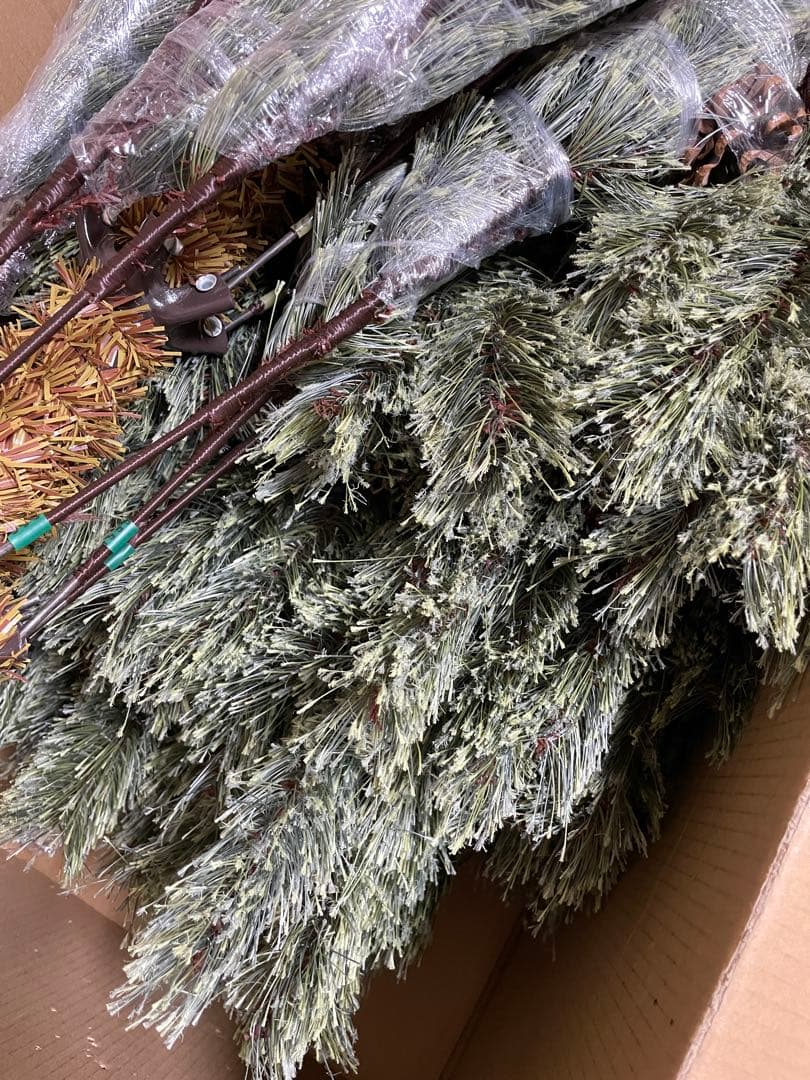 210cm クリスマスツリー　ヌードクリスマスツリー