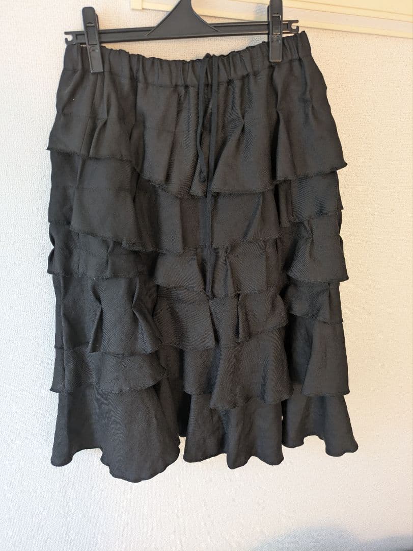 【美品】コムデギャルソンブラック　ティアードスカート