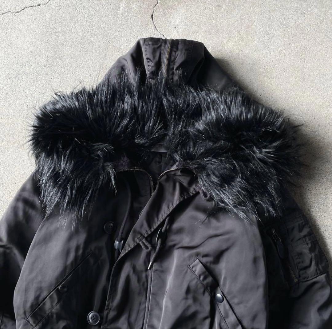 ジャケット・アウター N-2B flight short jacket n2b all black