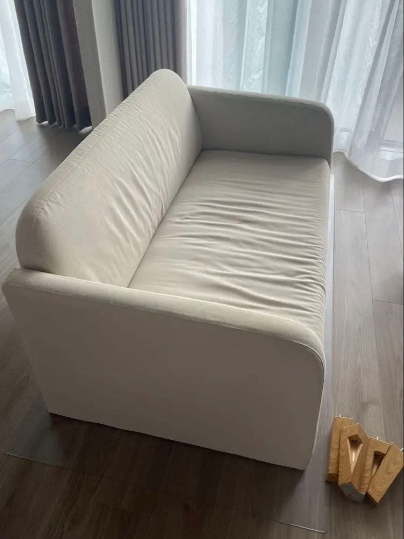 2人掛けソファ IKEA リーナネス
