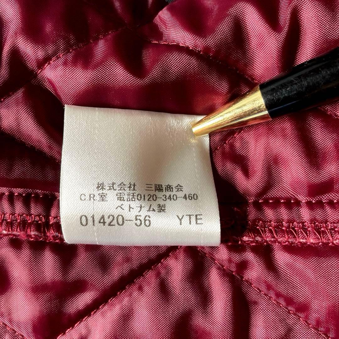 美品 バーバリーブラックレーベル トレンチコート 黒 ライナー付き