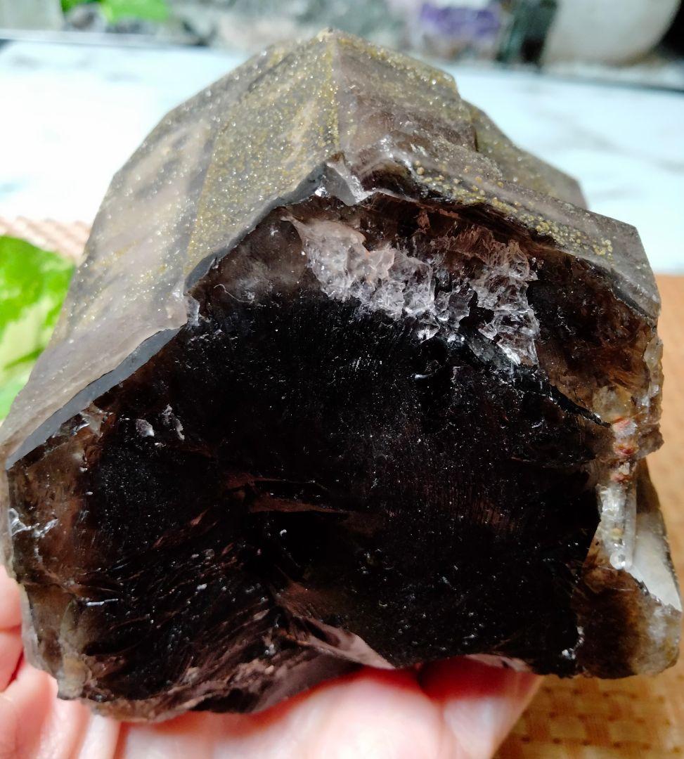 【純天然】★大サイズ★★魔除け・厄除け★ 863ｇモリオン 黒水晶 原石