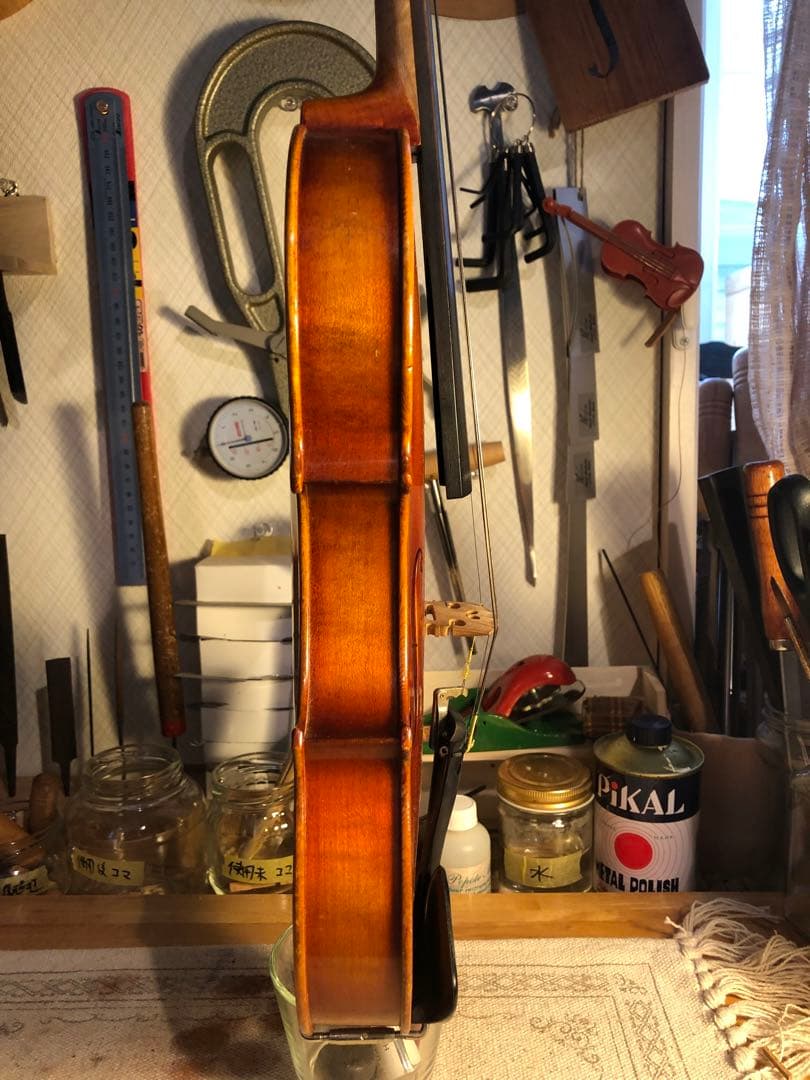 【駒&魂柱調整済】Suzuki分数バイオリンNo330 1/2 1984