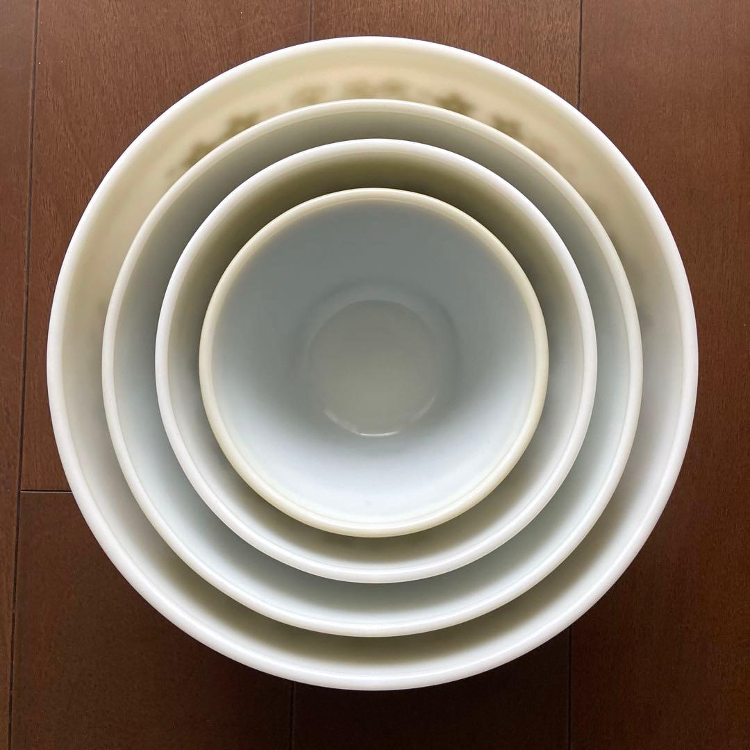 【レア】オールドパイレックス スプリングブロッサム ボウル4＆バターディッシュ