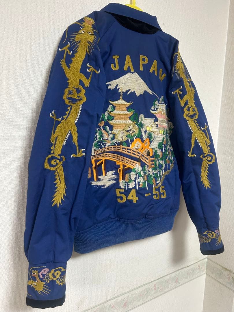 WAREHOUSE硫黄島スカジャン別珍リバーシブル　サイズ36 ベロア