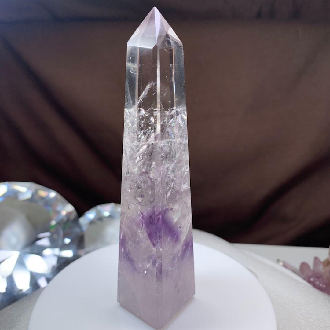 ALLSALE☆8.バイーア州産☆コントラストアメジストポイント