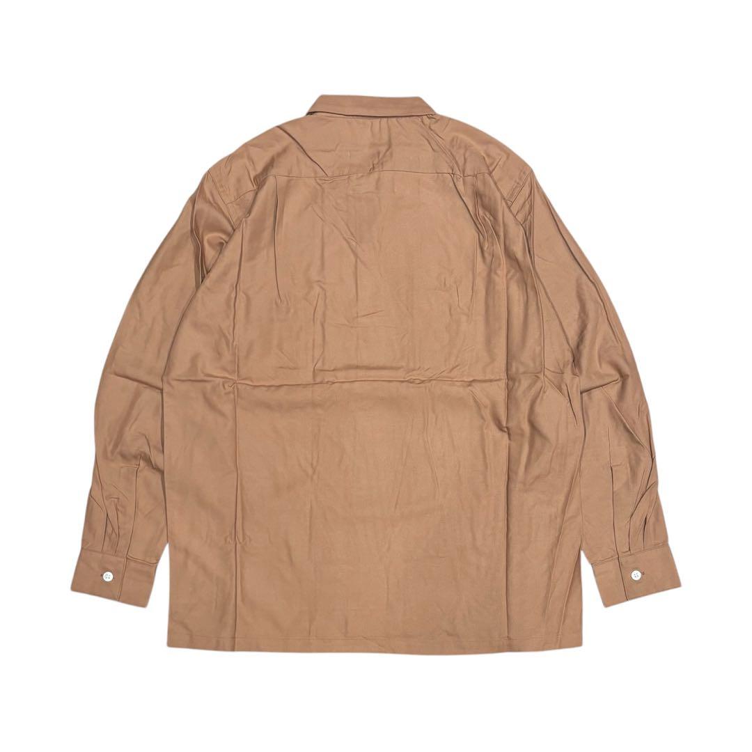 A.R.P. ギャバナロ オープンカラーシャツ レーヨンループカラーシャツ