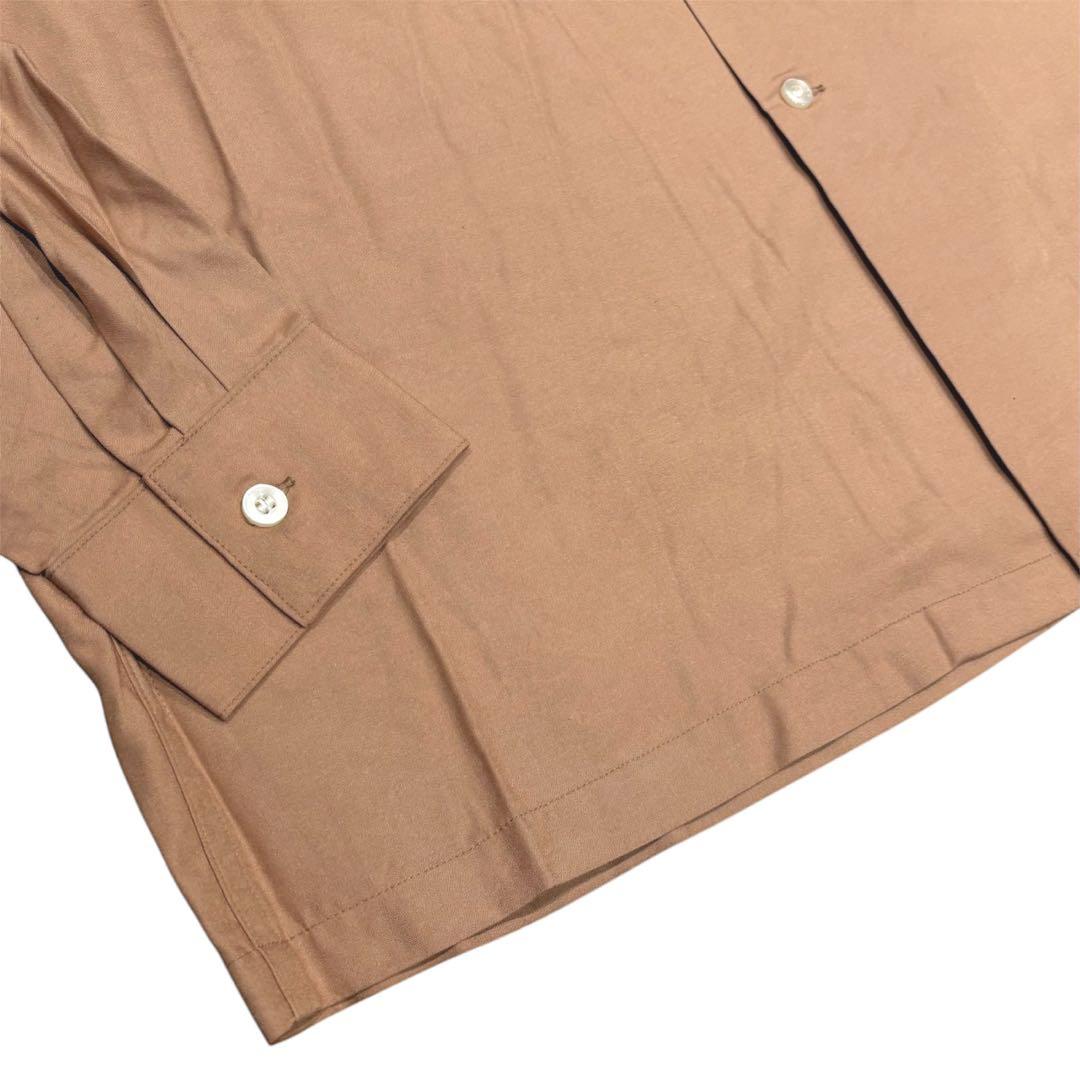 A.R.P. ギャバナロ オープンカラーシャツ レーヨンループカラーシャツ