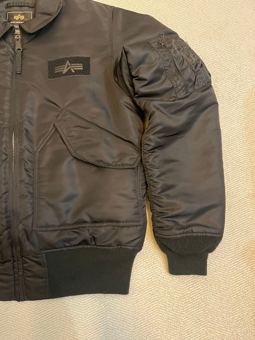 超希少　ALPHA CWU-45/P フライトジャケット ブラック MA-1