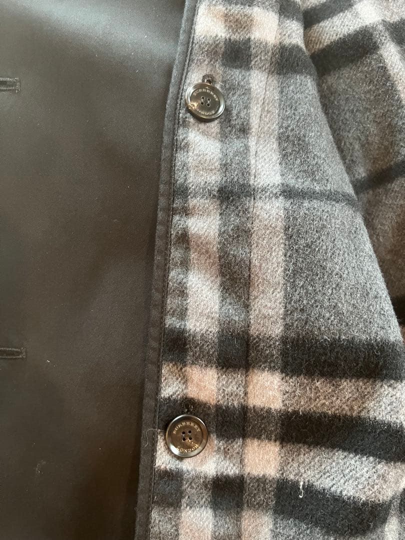 BURBERRY バーバリープローサム　ブラック トレンチコート　48R