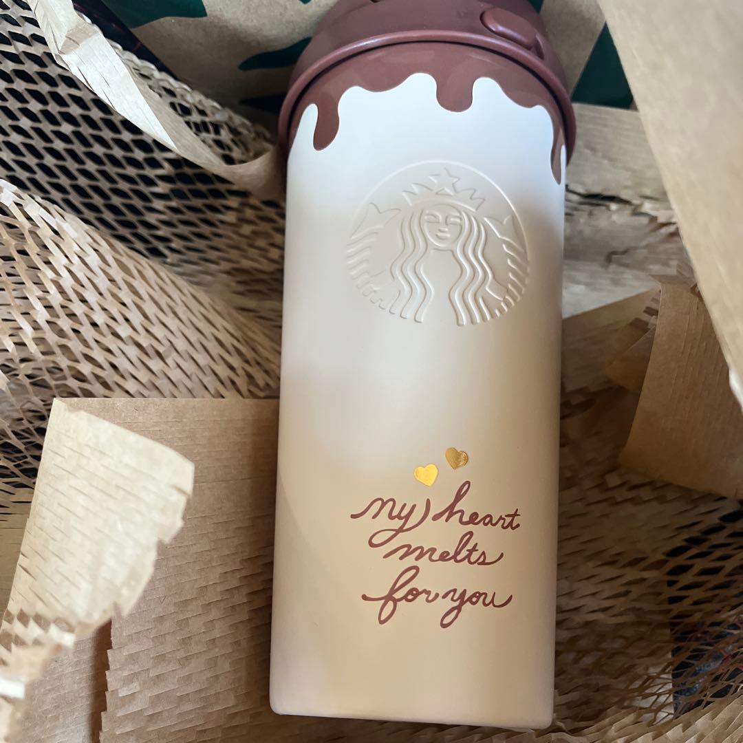 バレンタイン2026ステンレスTOGOボトルチョコレート　　Starbucks
