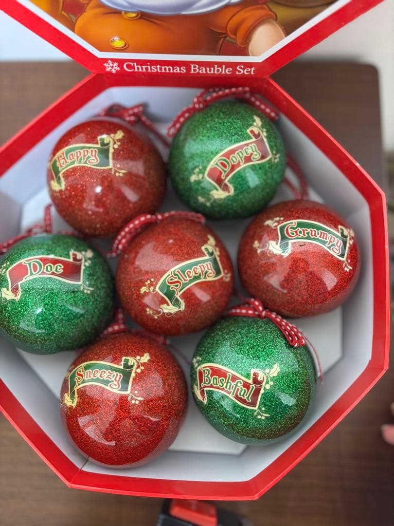 ☆希少　ディズニー　オーナメント　白雪姫　7人の小人☆クリスマス　プリンセス