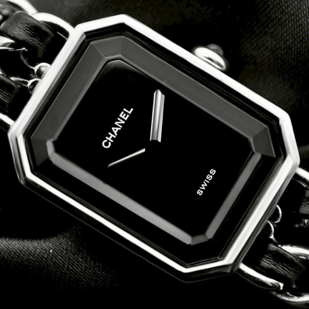 CHANEL 磨き済 プルミエール L クォーツ 時計 T.X.12413