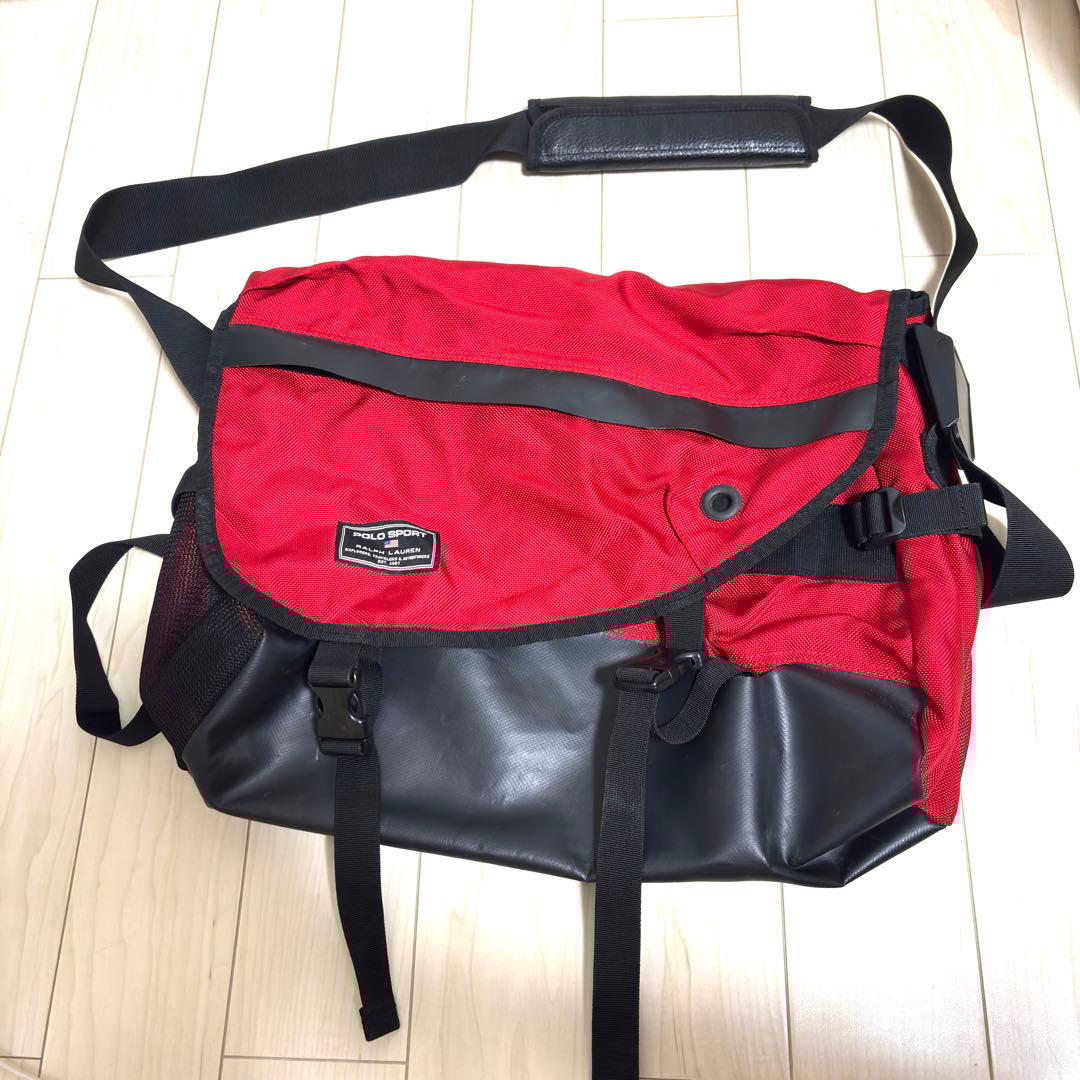 希少品　POLO SPORT ポロスポーツ ポロスポ メッセンジャーバッグ