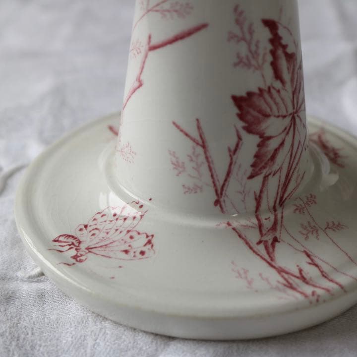 【レア】LONGCHAMPS コンポティエ　赤　ボタニカル