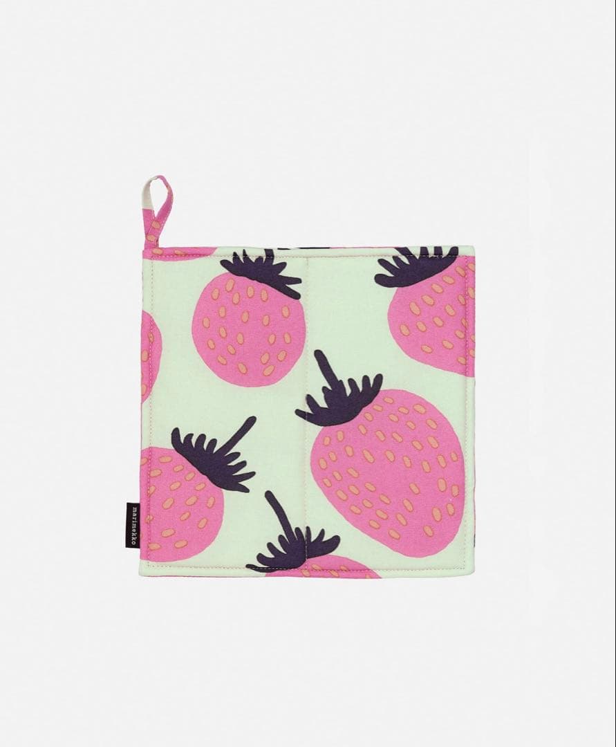 未開封 マンシッカ エプロン ミトン ポットホルダー キッチンタオル 4点セット