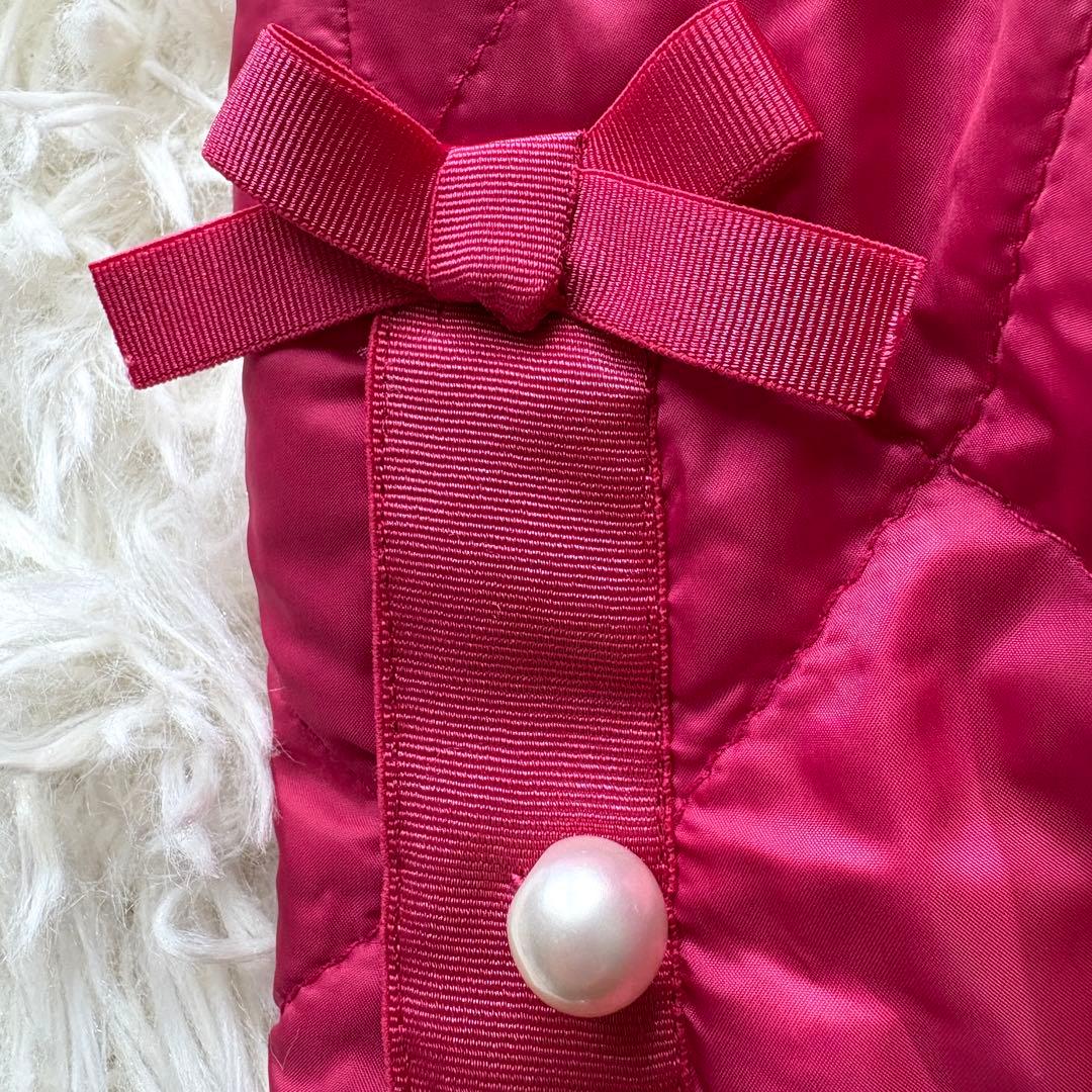 リボン　パール　22年　カメリアダブルジップ エムズグレイシー　ロングジレ 38