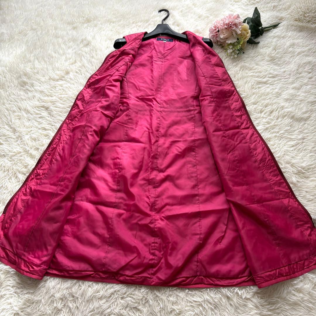 リボン　パール　22年　カメリアダブルジップ エムズグレイシー　ロングジレ 38