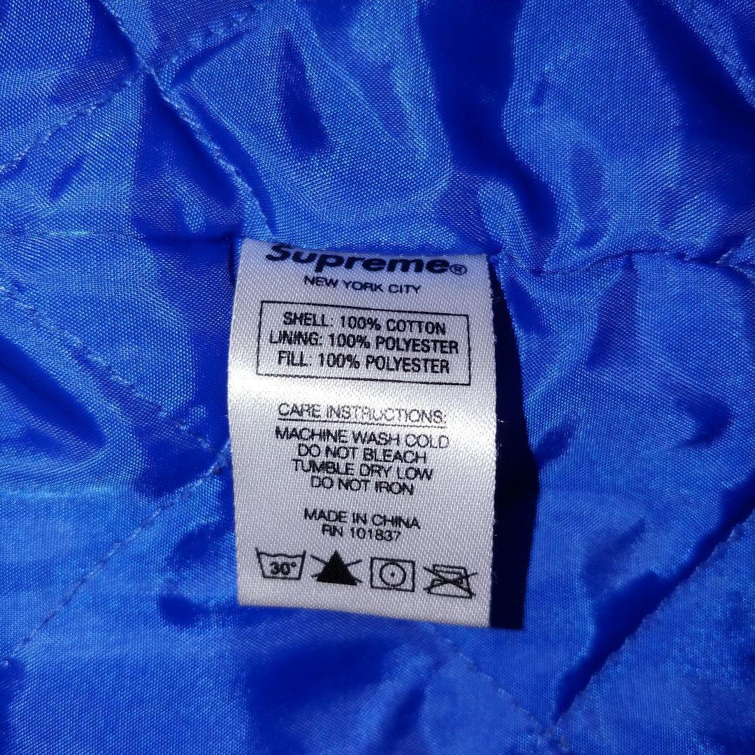 【入手困難】supreme コーデュロイジャケット デカロゴ 黄色 青