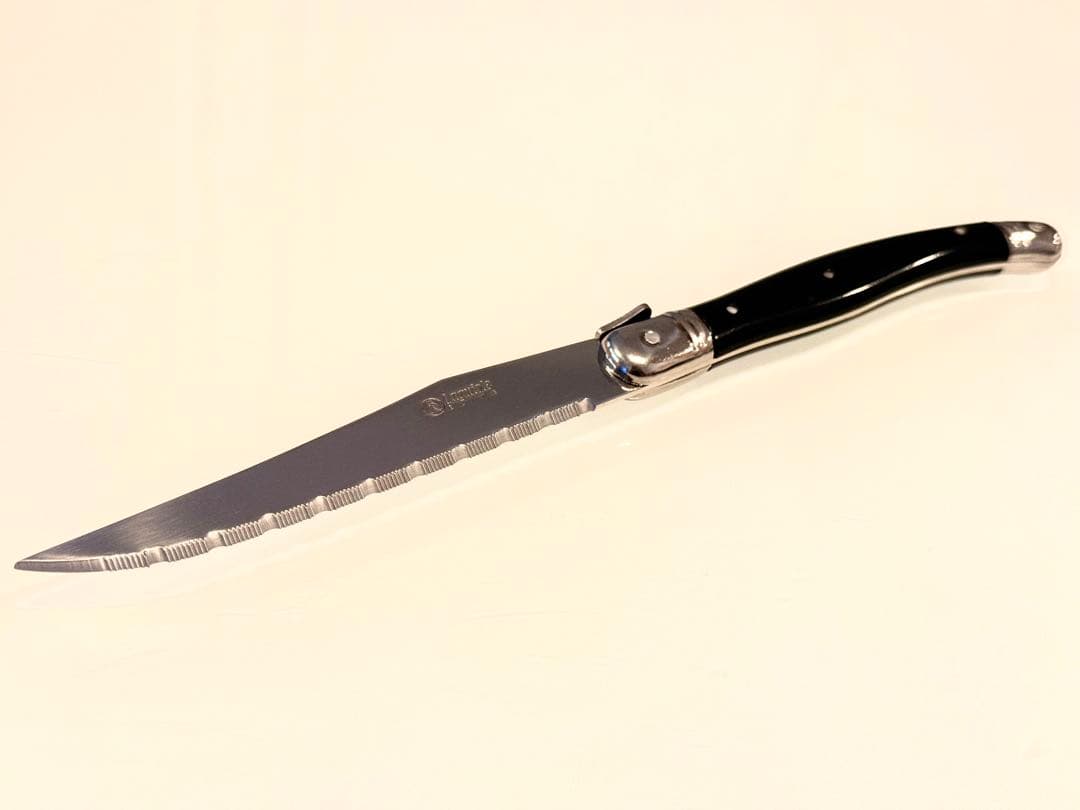 Laguiole elite カトラリーセット 24本入り　ブラック　刻印入り