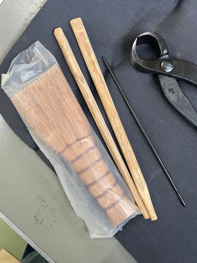 最高級 昌国 盆栽道具7点セット 専用ケース付き