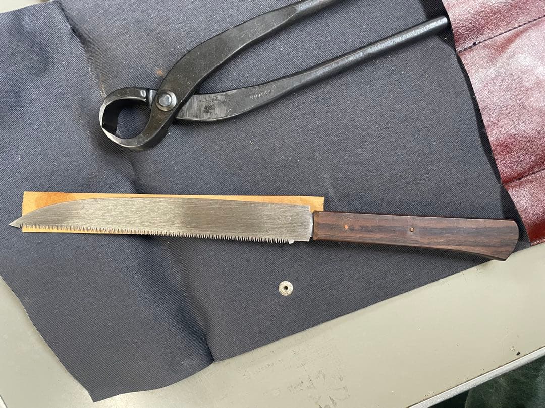 最高級 昌国 盆栽道具7点セット 専用ケース付き