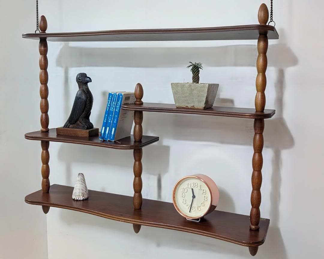 najico ナジコ 壁掛けシェルフ 壁掛け棚 飾り棚 ミッドセンチュリー