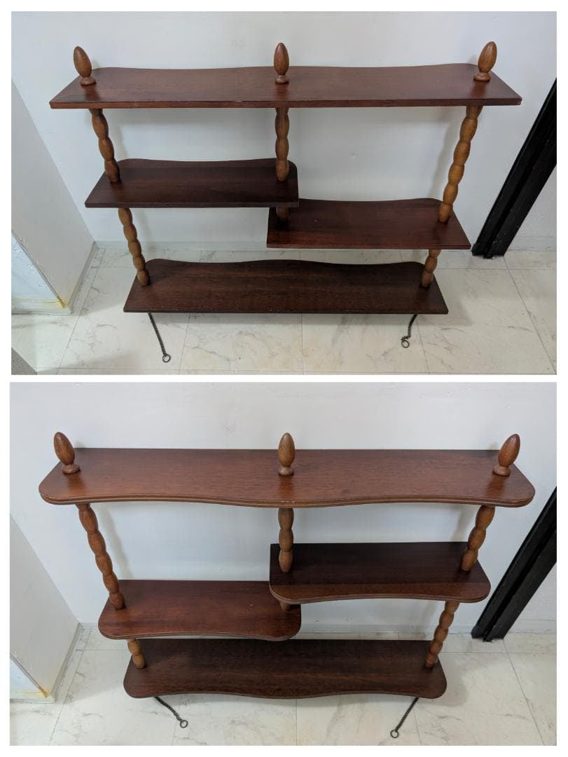 najico ナジコ 壁掛けシェルフ 壁掛け棚 飾り棚 ミッドセンチュリー