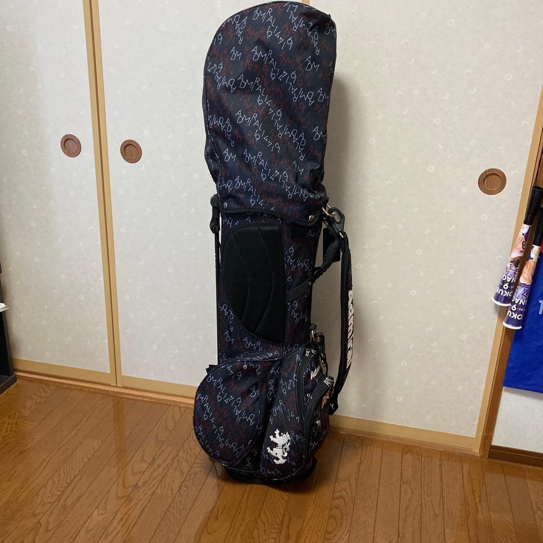 Admiral ネイビー ゴルフバッグ