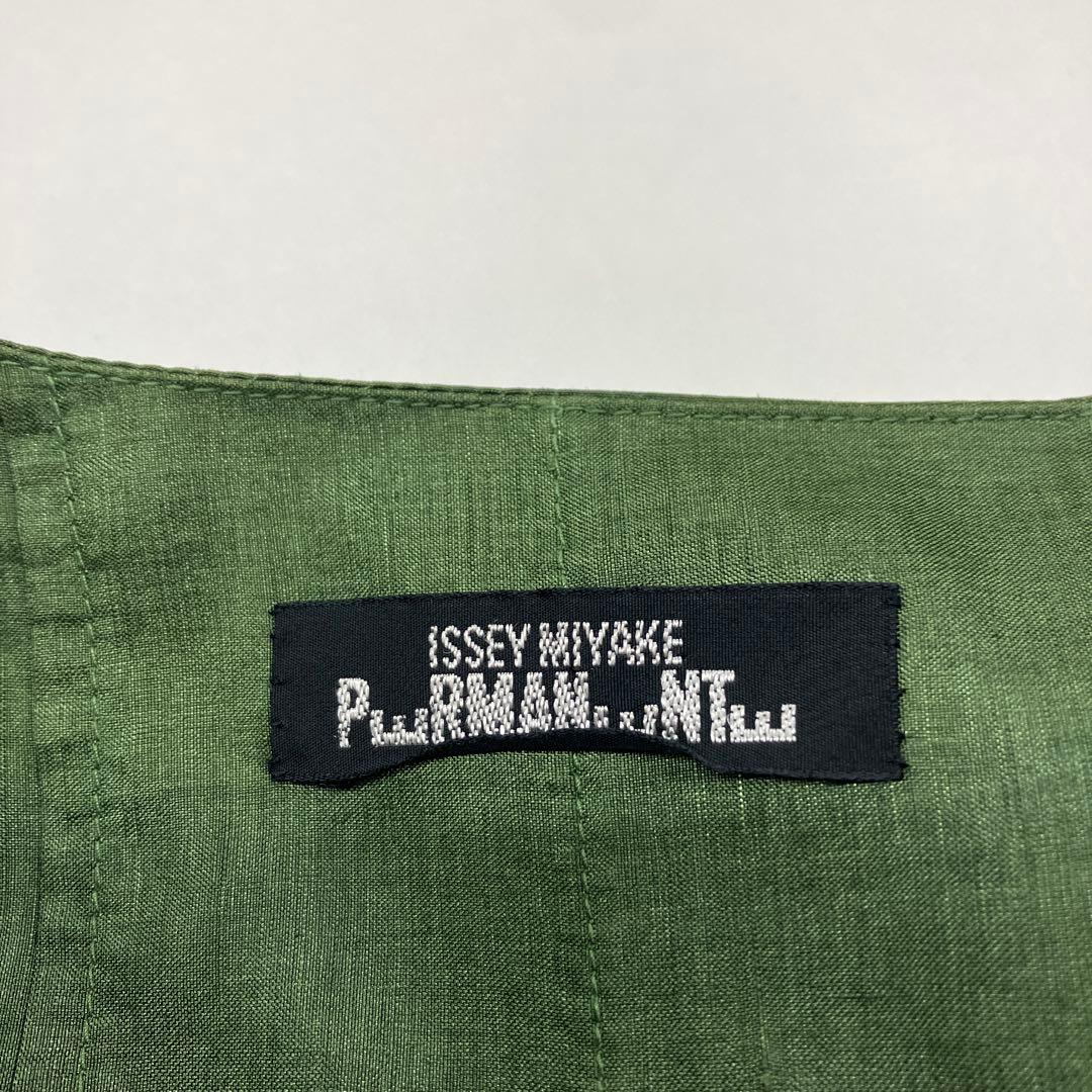 90s ヴィンテージ　イッセイミヤケ　ペルマネンテ　ノーカラーコート