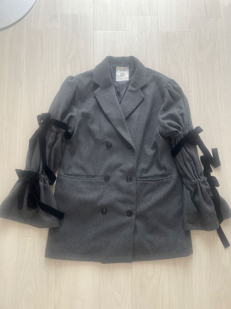 jouetie BIGリボンジャケットコート