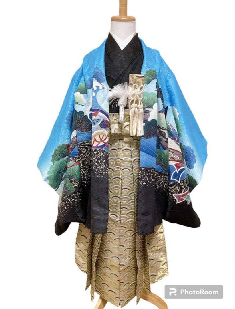 【中古品】5歳用 七五三 祝い着