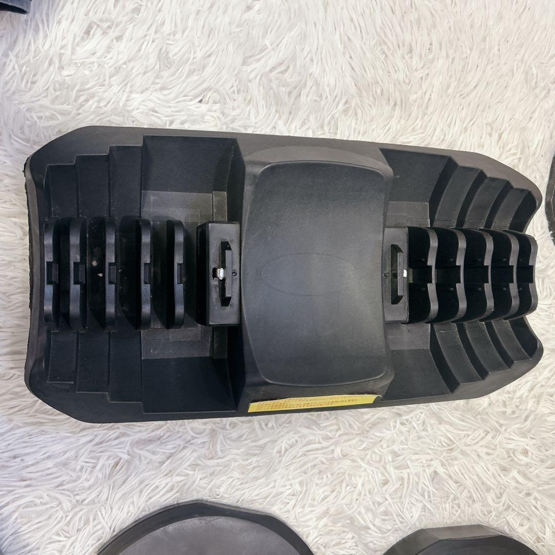 ①可変ダンベル ダイヤル式 5kg～40kg 17段階 単品