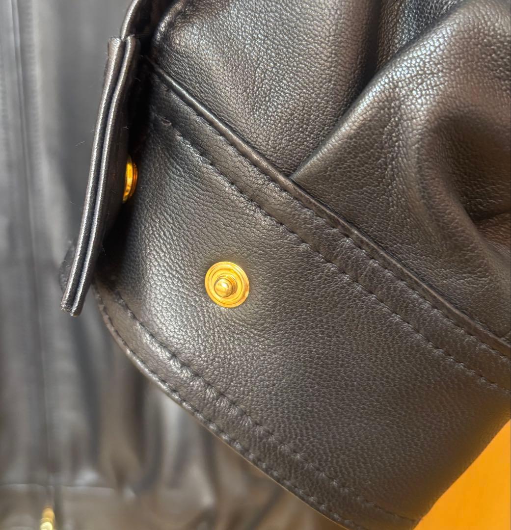 ★ Deuxieme Classe★Leather Jacket/レザー古着★