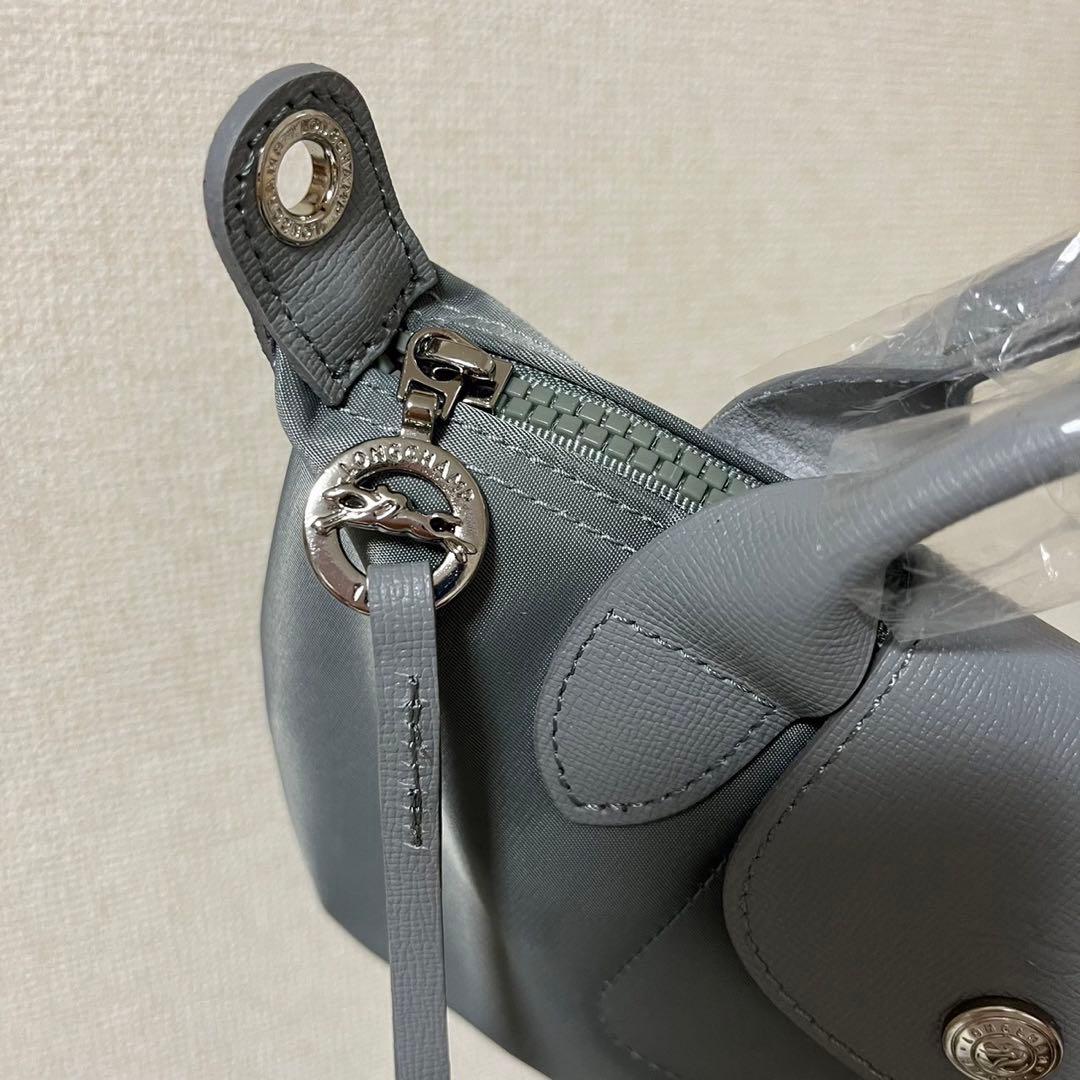【新品】LONGCHAMP プリアージュXS セメント色3WAY