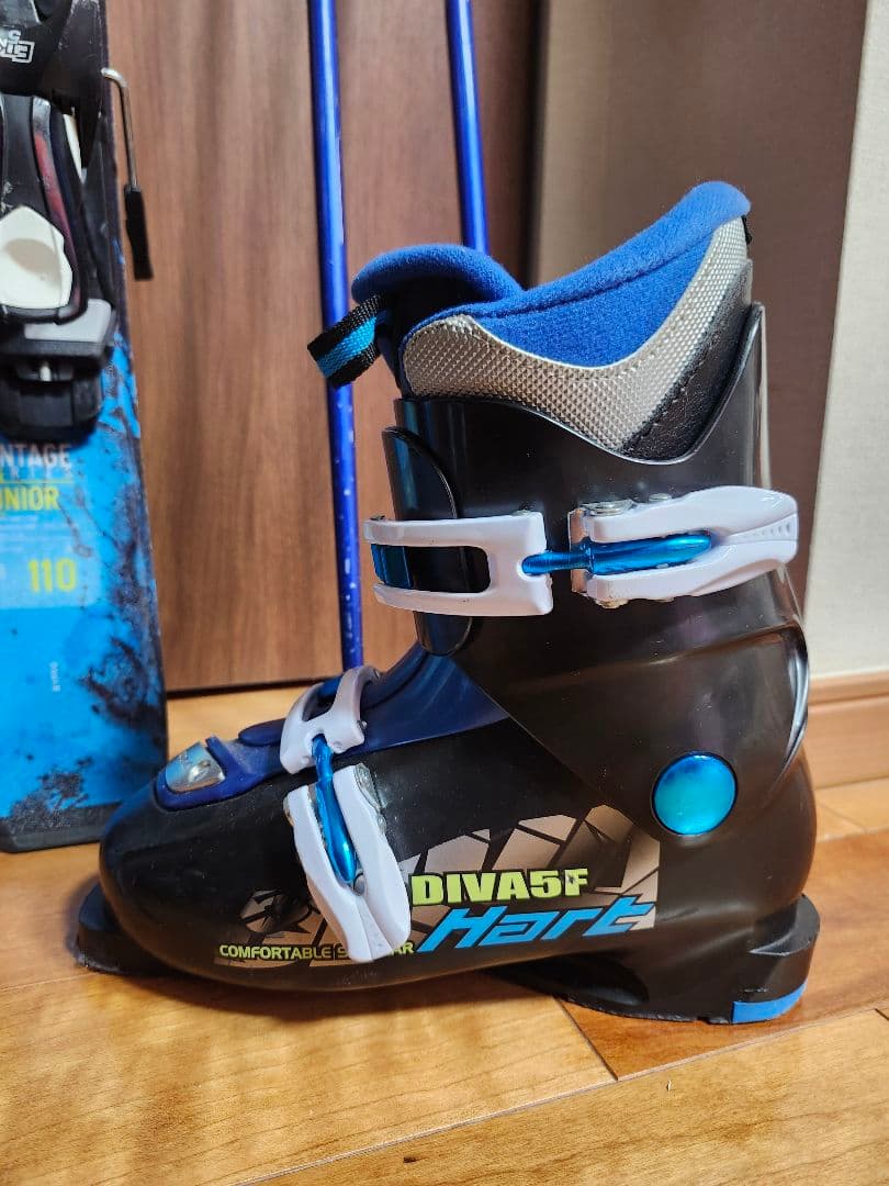 アトミック 子供用スキーセット　板 110 ブーツ 22~22.5 　スキー