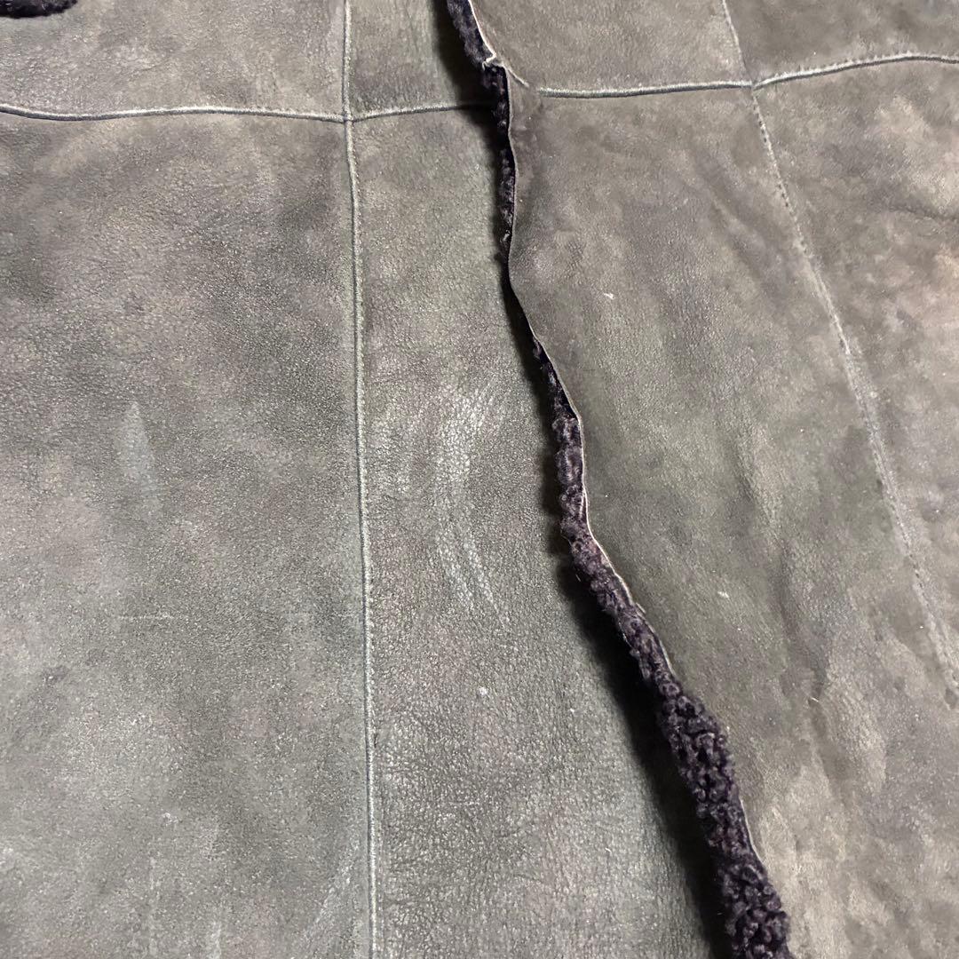 ジャケット・アウター rare 45rpm mouton coat long darkgreen