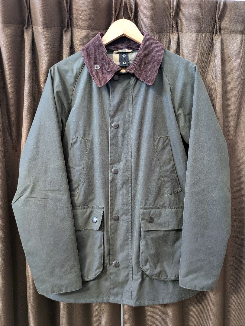 バブアー　ビデイル　オリーブ　38