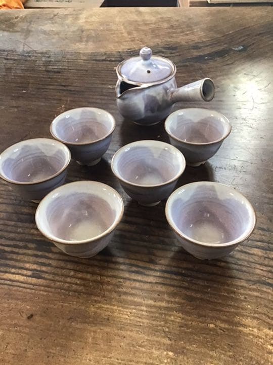 陶山窯　信楽　均窯倣茶器揃え　茶具