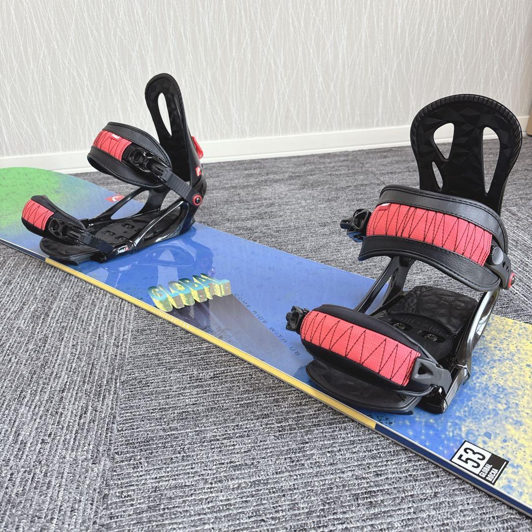 75美品❗️超豪華❗️HEAD メンズスノーボードセット★スノボ155cm+ビン付