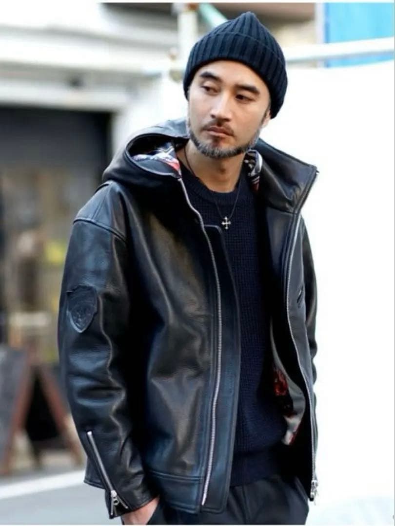 STRICT-G SEVESKIG フーディライダースジャケット シャアモデル