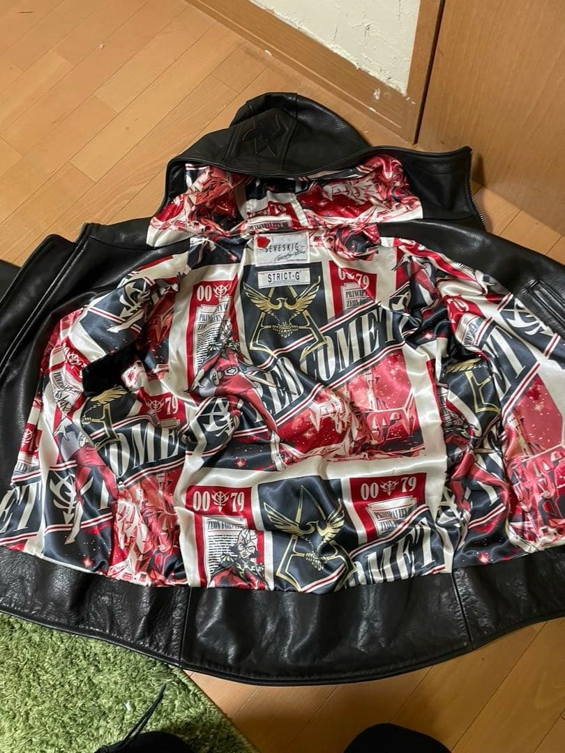 STRICT-G SEVESKIG フーディライダースジャケット シャアモデル